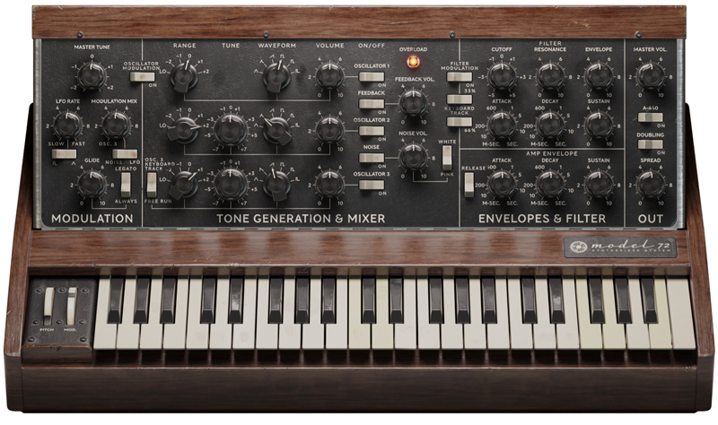 Softube「Model 72 Synthesizer System」