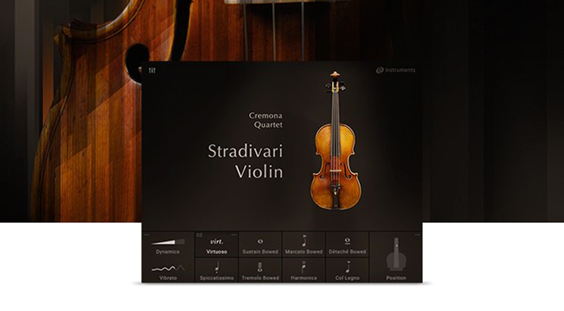 Native Instruments、「STRADIVARI VIOLIN」をリリース！（現存する貴重なオリジナル・バイオリン楽器）