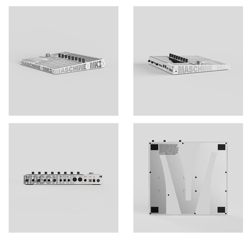 Native InstrumentsとDinamoの世界限定生産750台の限定版「MASCHINE MK3」