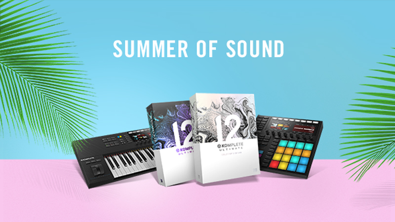 Native Instruments、期間限定の特別セール「SUMMER OF SOUND」を開催中！（2019年6月3日〜2019年6月30日）