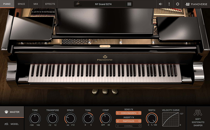 IK Multimediaから高精度なロボットを使ったサンプリングによる、 かつてないほどリアルで自然なピアノ音源「Pianoverse」がリリースされた。