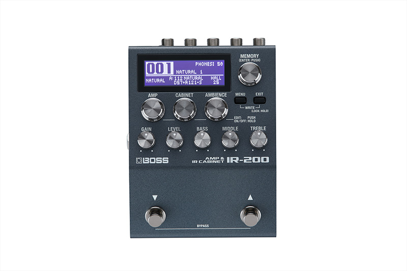 ローランド、ボス「IR-200」と「SY-200」をリリース！（臨場感あるアンプ・サウンドで演奏可能な「IR-200」／表現力豊かなシンセ・サウンドを楽しめる「SY-200」）