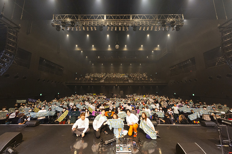 緑黄色社会、12月5日、神奈川・KT Zepp Yokohamaにて有観客配信ライブ「SINGALONG tour 2020 -last piece-」開催！