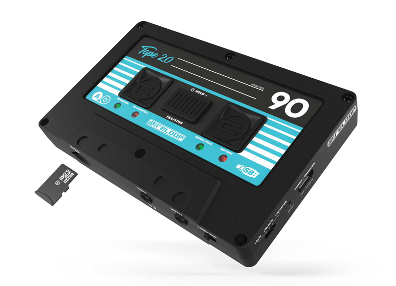 ディリゲント、Reloopのカセットテープ型高音質ポータブル・オーディオ・レコーダー「TAPE 2」をリリース！