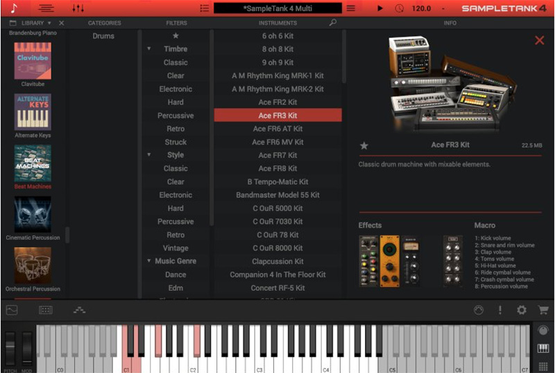 IK Multimedia、SampleTank 4 音源集「Beat Machines」をリリース！