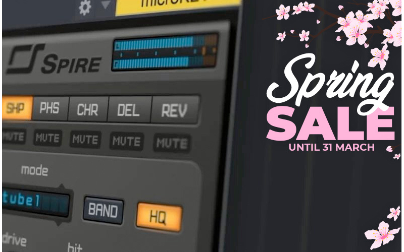 ディリゲント、Reveal Sound「SPIRE」の特別セールを開催中！（期間：2020年3月19日〜2020年3月31日）