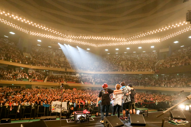 04 Limited Sazabys、2nd MOVIE「LIVE AT NIPPON BUDOKAN」リリースに