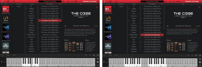 IK Multimedia、SampleTank 4 音源集 「The Code: Urban DNA Kits」、「The Code: Urban R&B Edition」をリリース