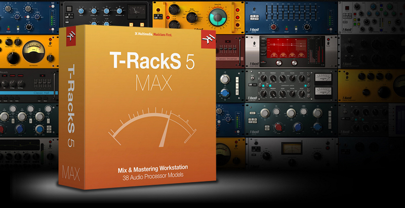 フックアップ、IK Multimedia「T-RackS 5 Maxパッケージ版」の発売を開始！