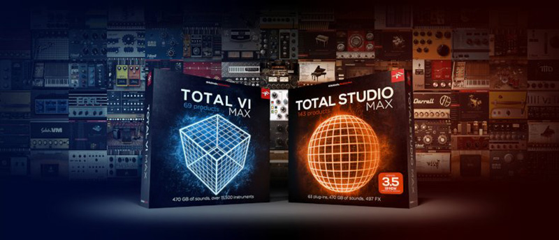 IK Multimedia、「Total Studio 3.5 MAX」と「Total VI MAX」