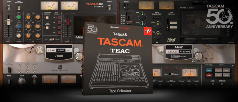IK Multimedia「T-RackS TASCAM Tape Collection」