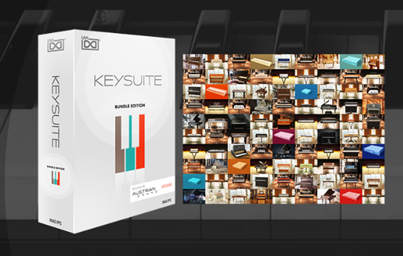 UVI、鍵盤楽器を合計94種類収録したソフト音源「Key Suite Bundle Edition」をリリース！