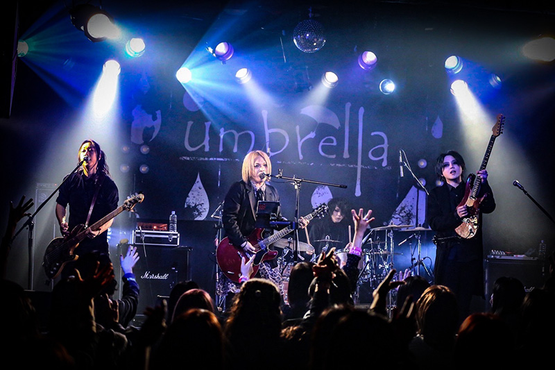 umbrella、3月18日に結成12周年記念ライヴを地元大阪心斎橋のLive House ANIMAで開催！