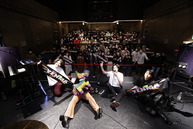 YENMA、4月18日（日）に初のワンマンライブ「YENMA 1st ONE MAN SHOW」を渋谷WWWで開催！