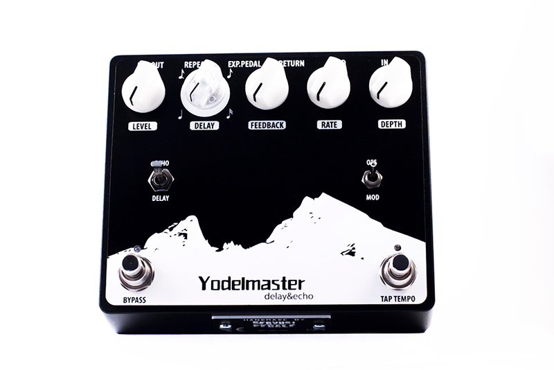 日本出版貿易、SERVUS! PEDALE「YODELMASTER DELAY&ECHO」をリリース