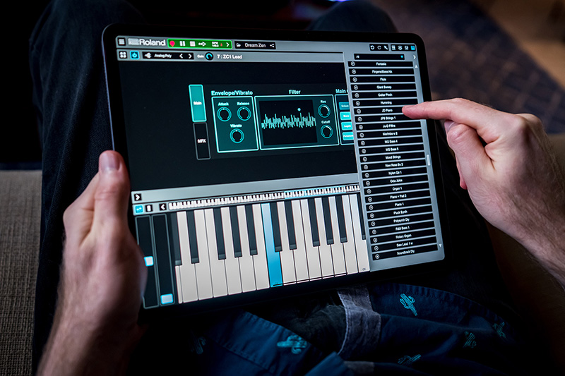 ローランド、パソコンやスマホで音楽制作ができるアプリ「Zenbeats」をバージョンアップ！